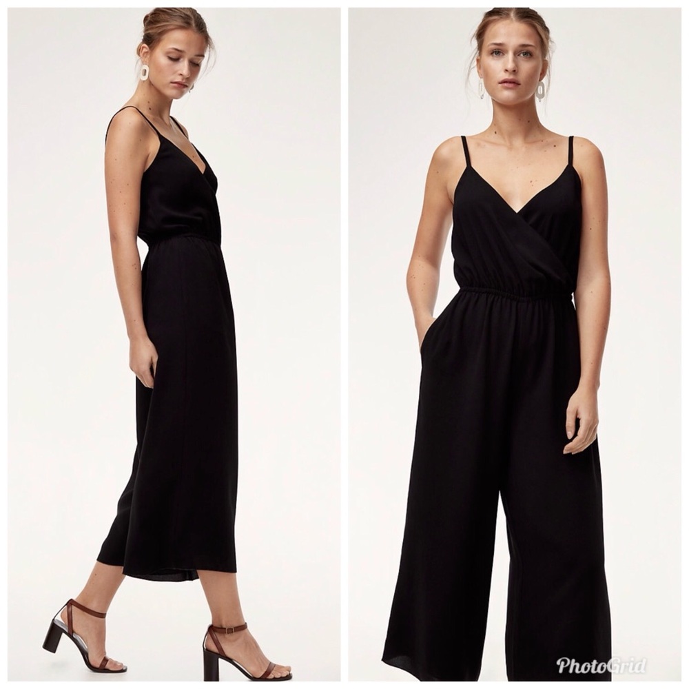 Aritzia black jumpsuit, Wilfred line